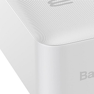 Універсальна мобільна батарея Baseus Bipow Digital Display 15W 30000mAh White (PPDML-K02)