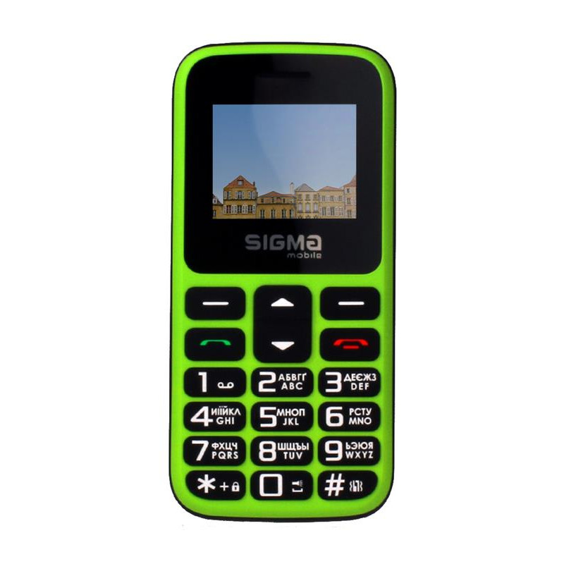 Мобільний телефон Sigma mobile Comfort 50 Hit 2020 Dual Sim Green (4827798120941)