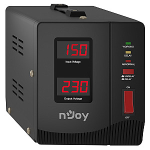 Стабілізатор NJOY Alvis 1000 (AVRL-10001AL-CS01B) AVR, 1 розетка