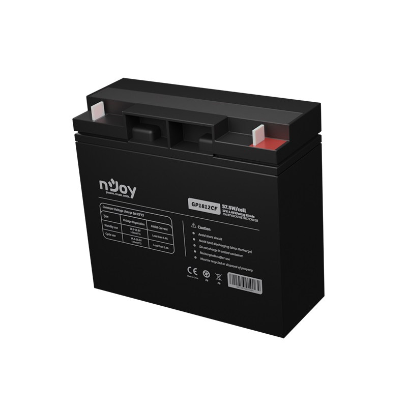 Акумуляторна батарея Njoy GP1812CF 12V 18AH (BTVACATHETHCFCN01B) AGM