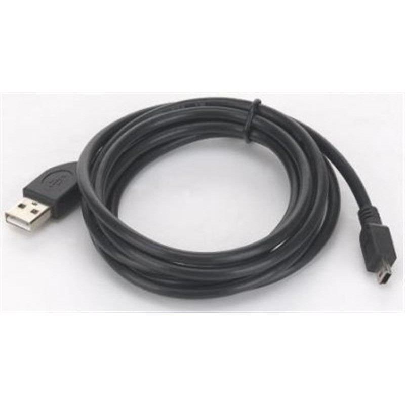 Кабель Cablexpert USB - miniUSB V 2.0 (M/M), 1.8 м, чорний (CCP-USB2-AM5P-6) 