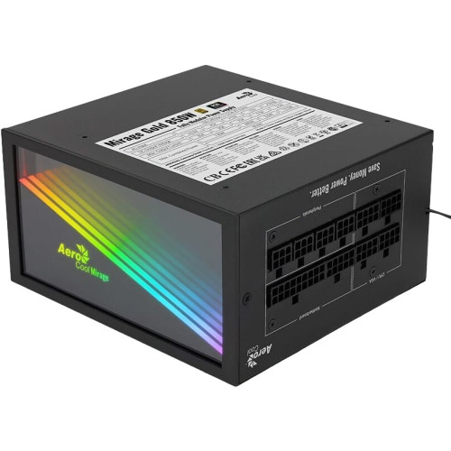 Блок живлення AeroCool Mirage Gold 850 Fully Modular (ACPG-MF85FEC.11) 850W