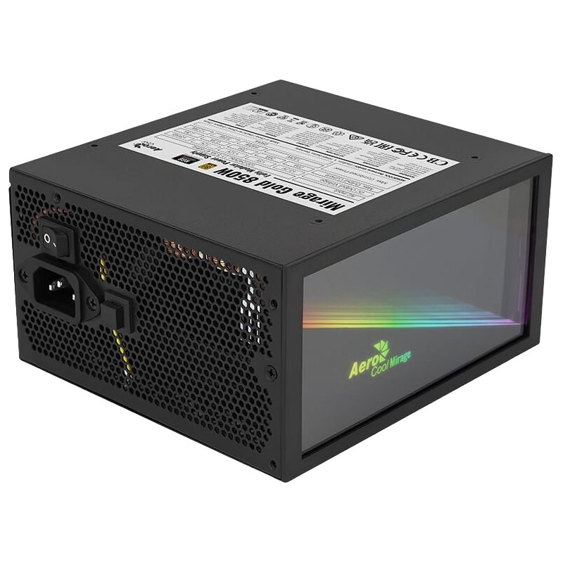 Блок живлення AeroCool Mirage Gold 850 Fully Modular (ACPG-MF85FEC.11) 850W