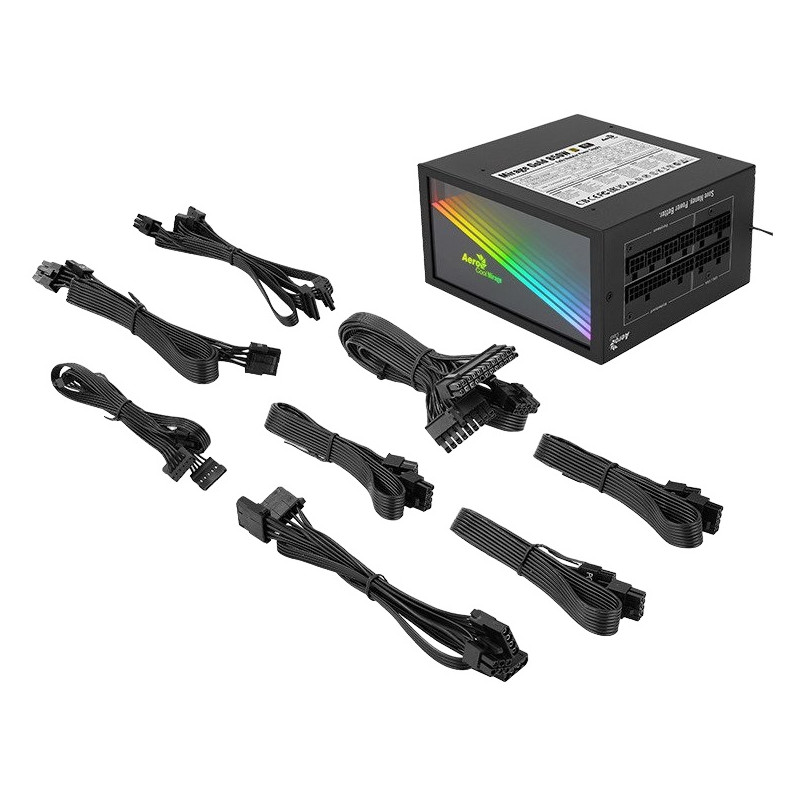 Блок живлення AeroCool Mirage Gold 850 Fully Modular (ACPG-MF85FEC.11) 850W