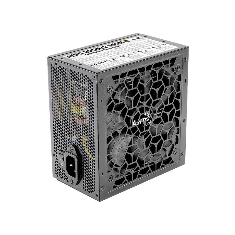 Блок живлення AeroCool Aero Bronze 850M Fully Modular (ACPB-AR85AEC.1M) 850W