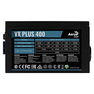 Блок живлення AeroCool VX Plus 400 (ACPN-VS40NEY.11) 400W