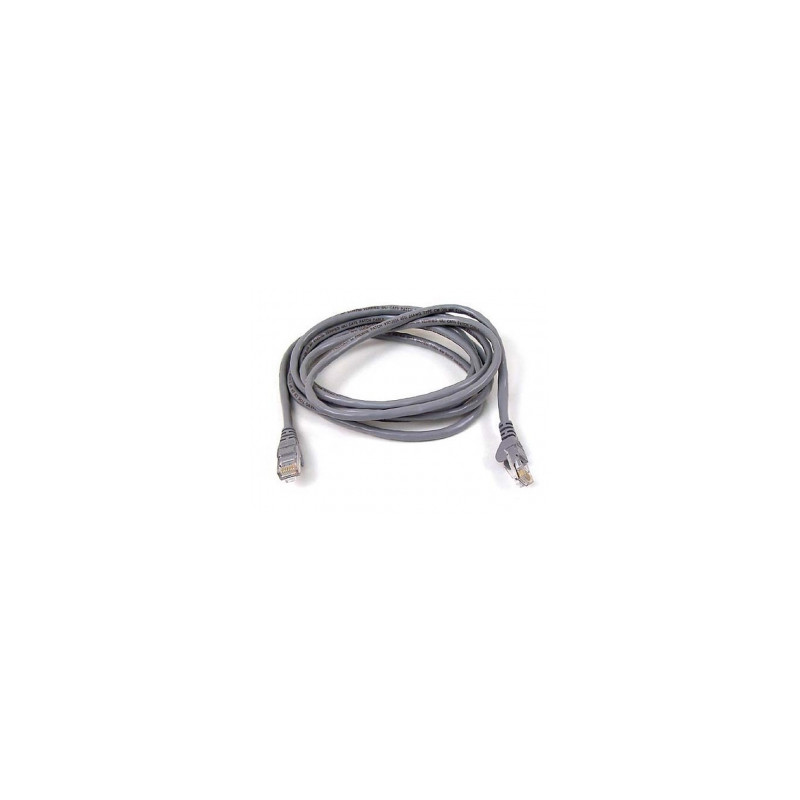 Патч-корд литий, UTP, RJ45, Cat.5e, 7.5m, сірий