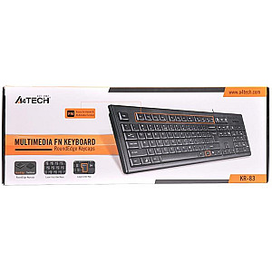 Клавiатура A4tech KR-83 Black