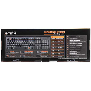 Клавiатура A4tech KR-83 Black