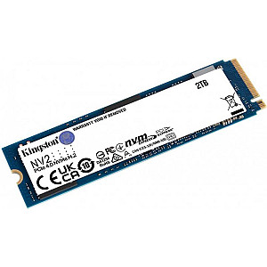 Накопичувач SSD 2TB M.2 NVMe Kingston NV2 M.2 2280 PCIe Gen4.0 x4 (SNV2S/2000G)