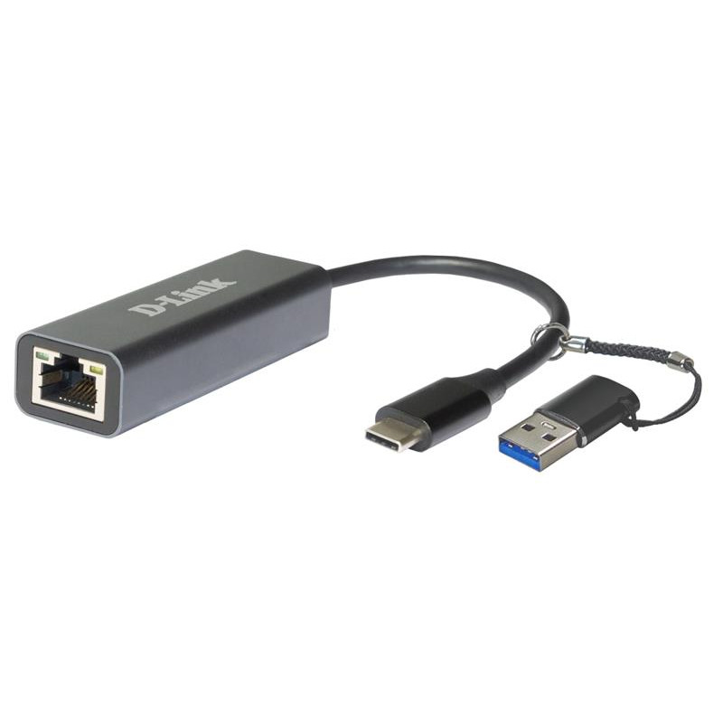 Мережевий адаптер D-Link DUB-2315 USB Type-C to Gigabit Ethernet
