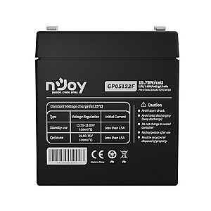 Акумуляторна батарея Njoy GP05122F 12V 5AH (BTVACEUOATF2FCN01B) AGM
