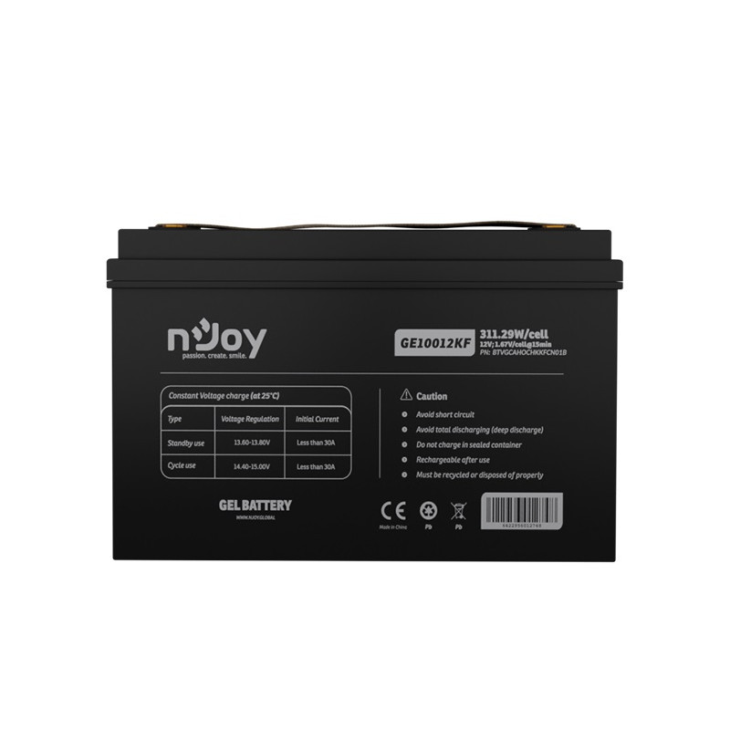 Акумуляторна батарея Njoy GE10012KF 12V 100AH (BTVGCAHOCHKKFCN01B) GEL