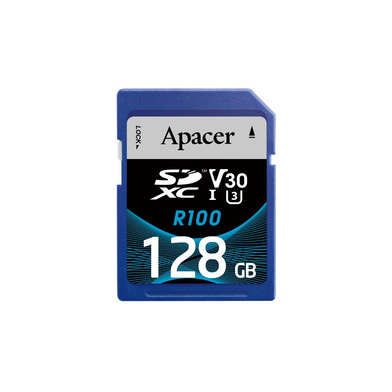 Карта пам`ятi SDXC 128GB UHS-I/U3 Class 10 Apacer (AP128GSDXC10U7-R)