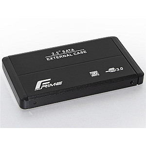 Зовнішня кишеня Frime SATA HDD/SSD 2.5", USB 3.0, Metal, Black (FHE20.25U30)