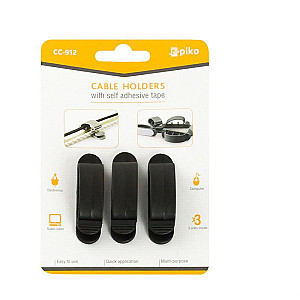 Органайзер для кабеля Piko CC-912 Black (1283126476884)