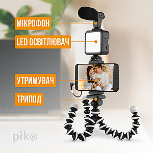 Комплект блогера Piko Vlogging Kit PVK-03LM (1283126515101)