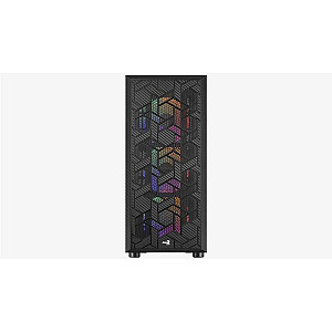 Корпус AeroCool Hive-G-BK-v2 (ACCM-PV27043.11) Black без БЖ