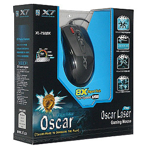 Миша A4Tech XL-750BK-B Black