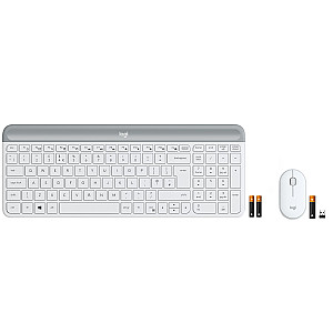 Комплект (клавіатура, мишка) бездротовий Logitech MK470 White USB (920-009205)