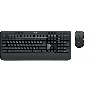 Комплект (клавіатура, мишка) бездротовий Logitech MK540 Black USB (920-008685)