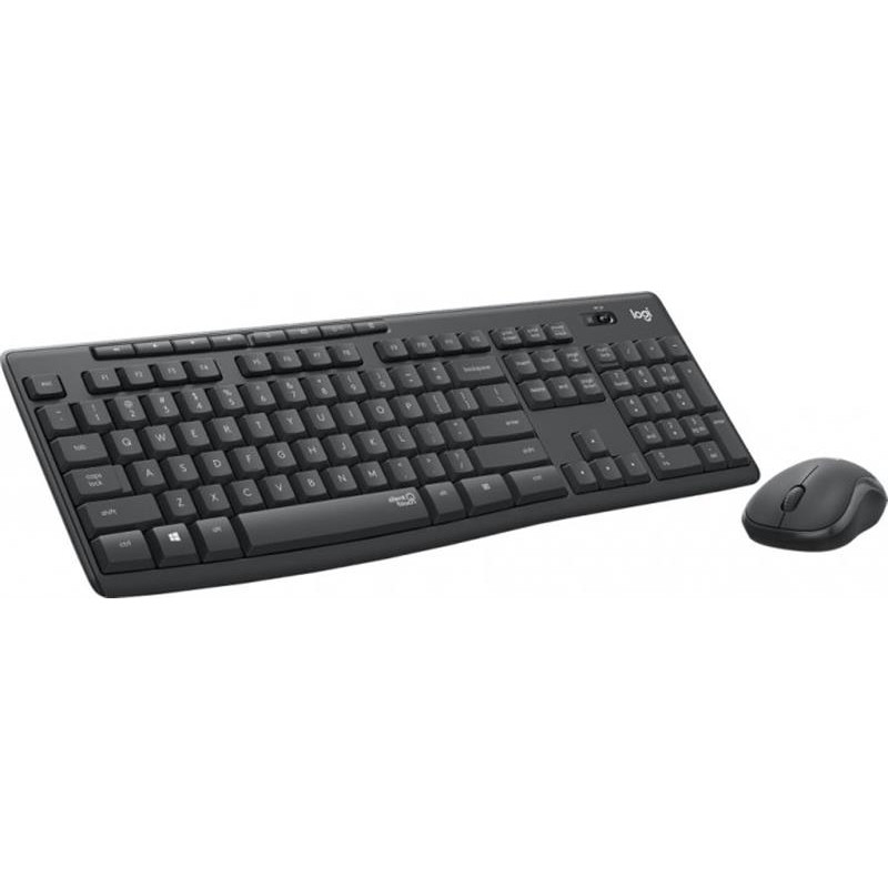 Комплект (клавiатура, миша) бездротовий Logitech MK295 Combo Black USB (920-009800)