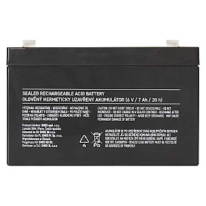 Акумуляторна батарея Emos B9659 6V 7AH (FAST.4.7 MM) AGM