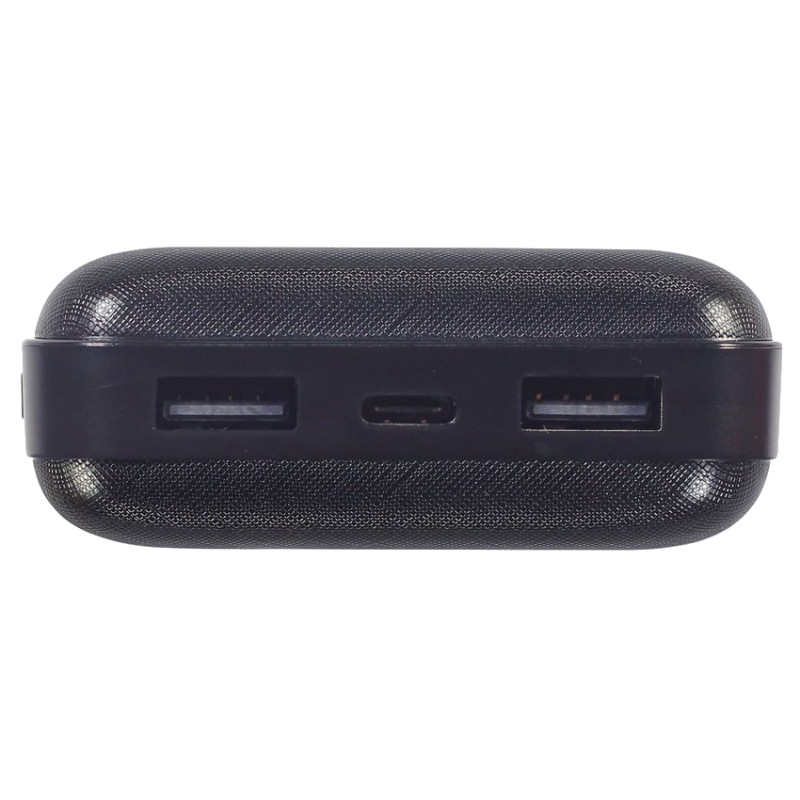 Універсальна мобільна батарея Gembird 20000mAh Black (PB20-02)