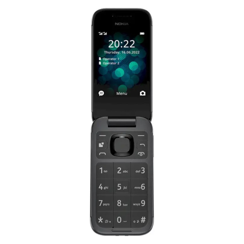 Мобільний телефон Nokia 2660 Flip Dual Sim Black