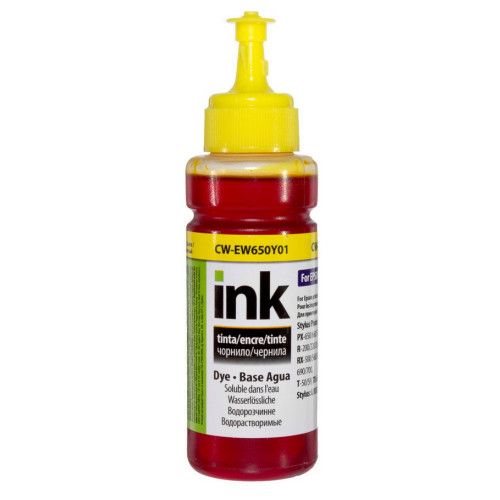 Чорнило CW Epson TX650 100мл Yellow CW-EW650Y01