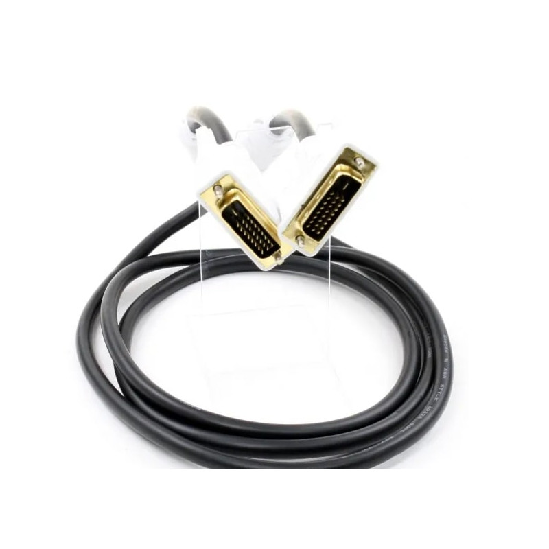 Кабель Atcom DVI - DVI (M\M), 1.8 м, чорно-білий (8057)