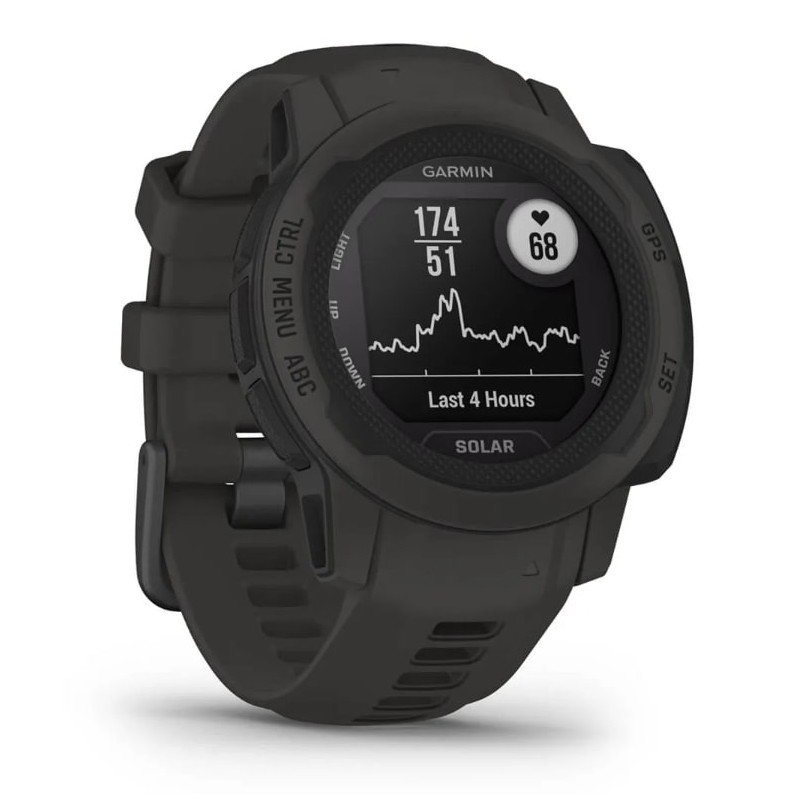 Смарт-годинник Garmin Instinct 2s Solar Graphite Gray (010-02564-00)