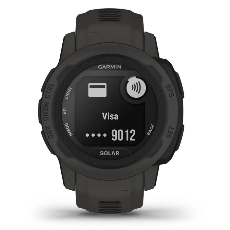 Смарт-годинник Garmin Instinct 2s Solar Graphite Gray (010-02564-00)
