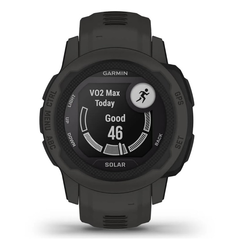 Смарт-годинник Garmin Instinct 2s Solar Graphite Gray (010-02564-00)
