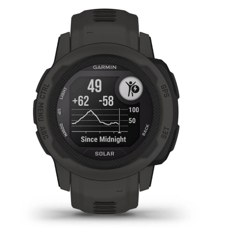 Смарт-годинник Garmin Instinct 2s Solar Graphite Gray (010-02564-00)