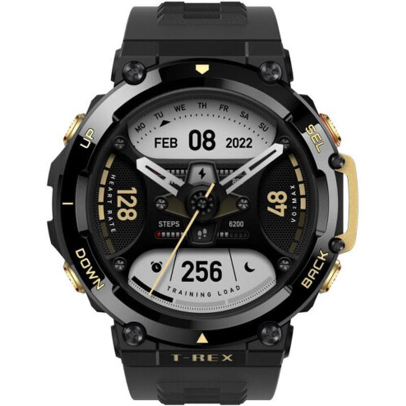 Смарт-годинник Xiaomi Amazfit T-Rex 2 Astro Black&Gold