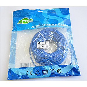 Патч-корд литий, UTP, RJ45, Cat.5e, 20m, синій
