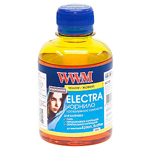Чорнило WWM EPSON Universal Electra для Epson серій Stylus C/CX, T/TX, S/SX, Stylus Office B/BX, T/TX, Stylus Photo, Stylus Photo R/RX, T/TX, P/PX Yellow (EU/Y) 200г
