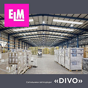 Світильник накладний світлодіодний з розсіювачем ELM Divo 36W 6500К 26-0101