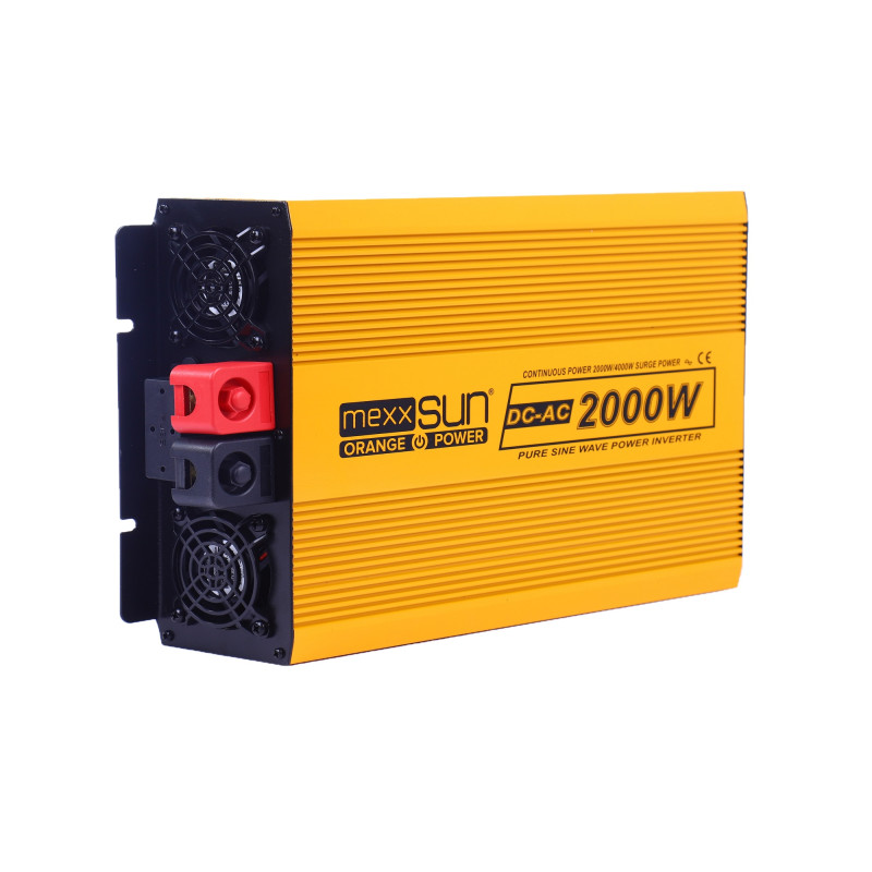 Інвертор напруги Mexxsun YX-2000W-S, 12V/220V, 2000W (29182)