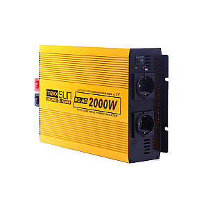 Інвертор напруги Mexxsun YX-2000W-S, 12V/220V, 2000W (29182)