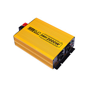 Інвертор напруги Mexxsun YX-2000W-S, 12V/220V, 2000W (29182)