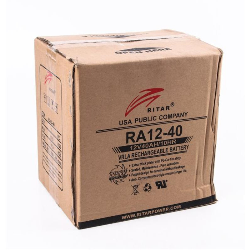 Акумуляторна батарея Ritar 12V 40AH (RA12-40) AGM