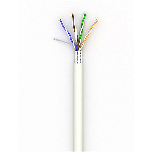 Кабель вита пара OK-Net КПВЭ-ВП (200) FTP, CAT5е, 4х2х0.51, бухта 305м