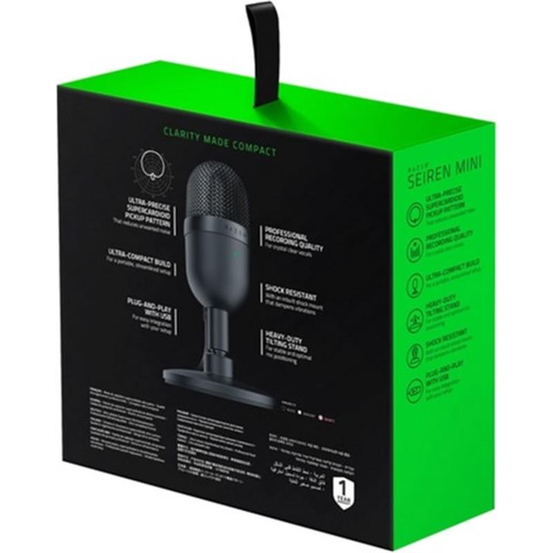 Мікрофон Razer Seiren Mini Black (RZ19-03450100-R3M1)