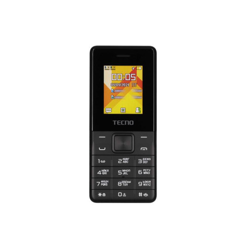 Мобiльний телефон Tecno T301 Dual Sim Phantom Black (4895180778674)