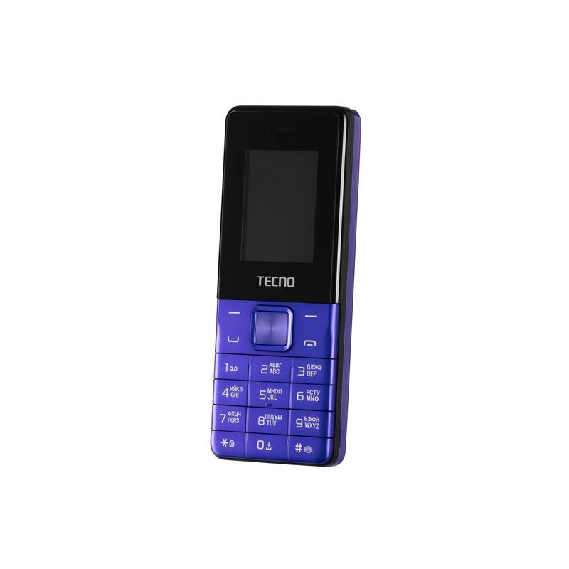 Мобiльний телефон Tecno T301 Dual Sim Blue (4895180778698)