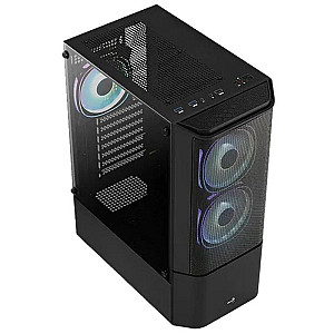 Корпус AeroCool Quantum Mesh-G-BK-v2 (ACCM-PV31033.11) Black без БЖ