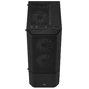 Корпус AeroCool Quantum Mesh-G-BK-v2 (ACCM-PV31033.11) Black без БЖ