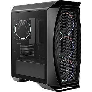 Корпус AeroCool Aero One Mini Eclipse-G-BK-v1 (ACCS-PB18143.11) Black без БЖ